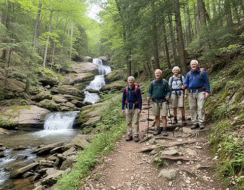 Buttermilk Falls Trail